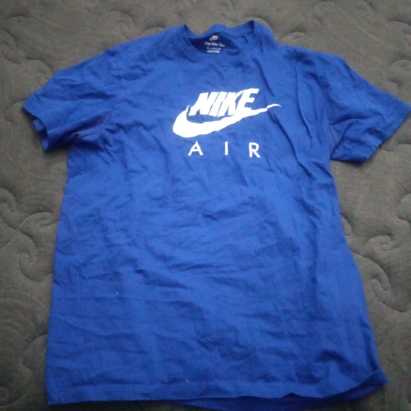 Blue And White Mens Nike Shirt Xl - Picture 2 of 8